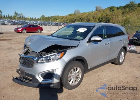 2018 Kia Sorento 2.4L Lx from USA, damaged, VIN 5XYPGDA39JG396290